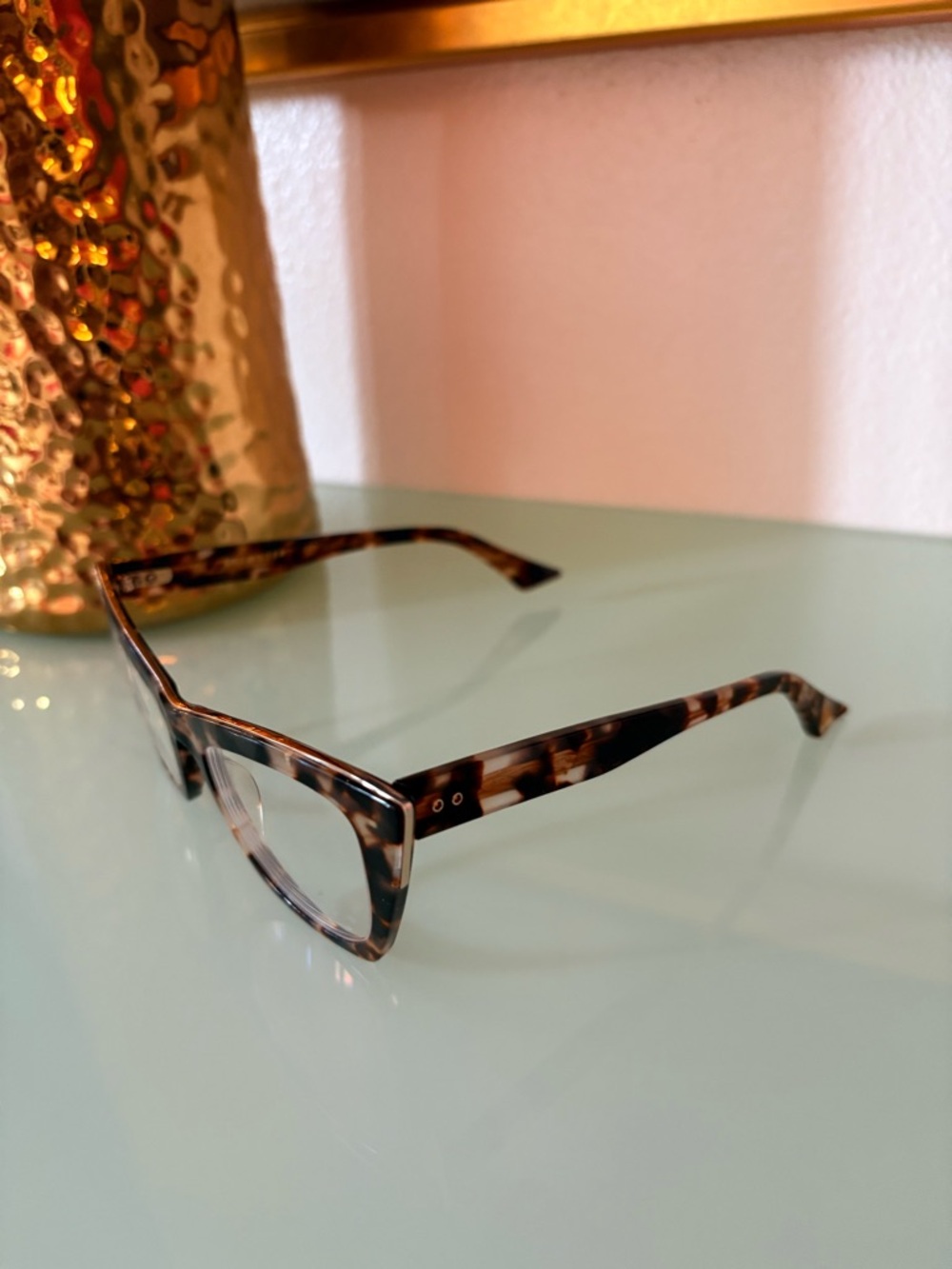 Dita- Tortoiseshell Cat-Eye Glasses with Original Case - Picture 6 of 15